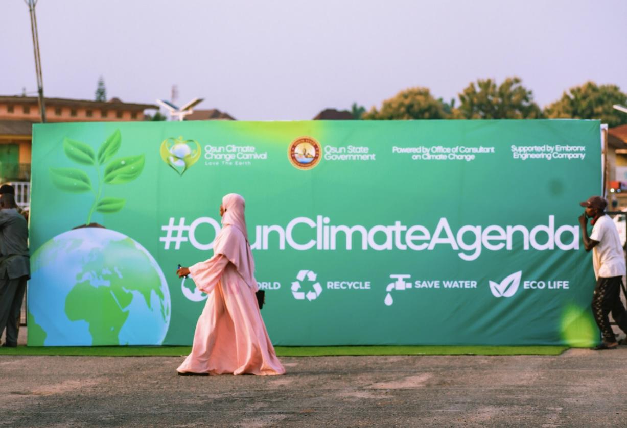 Osun State Climate Action Plan — Osun State climate initiative photograph showing the project in action